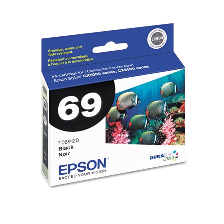 Epson T069120-S Ink, Black T069120-S